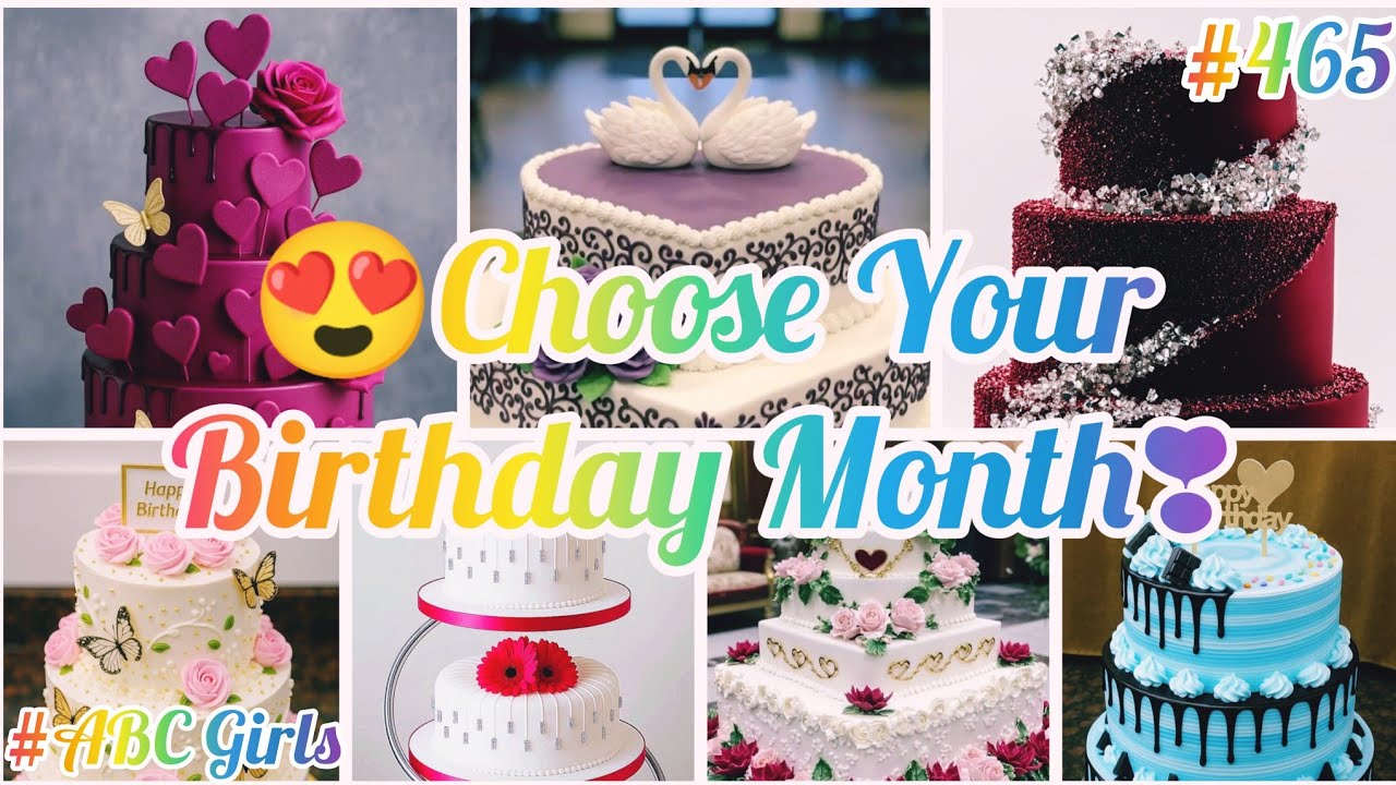 😍♡Choose Your Birthday Month❣️ #chooseyour #fashion #viral #choose #birthday #trending #fashion