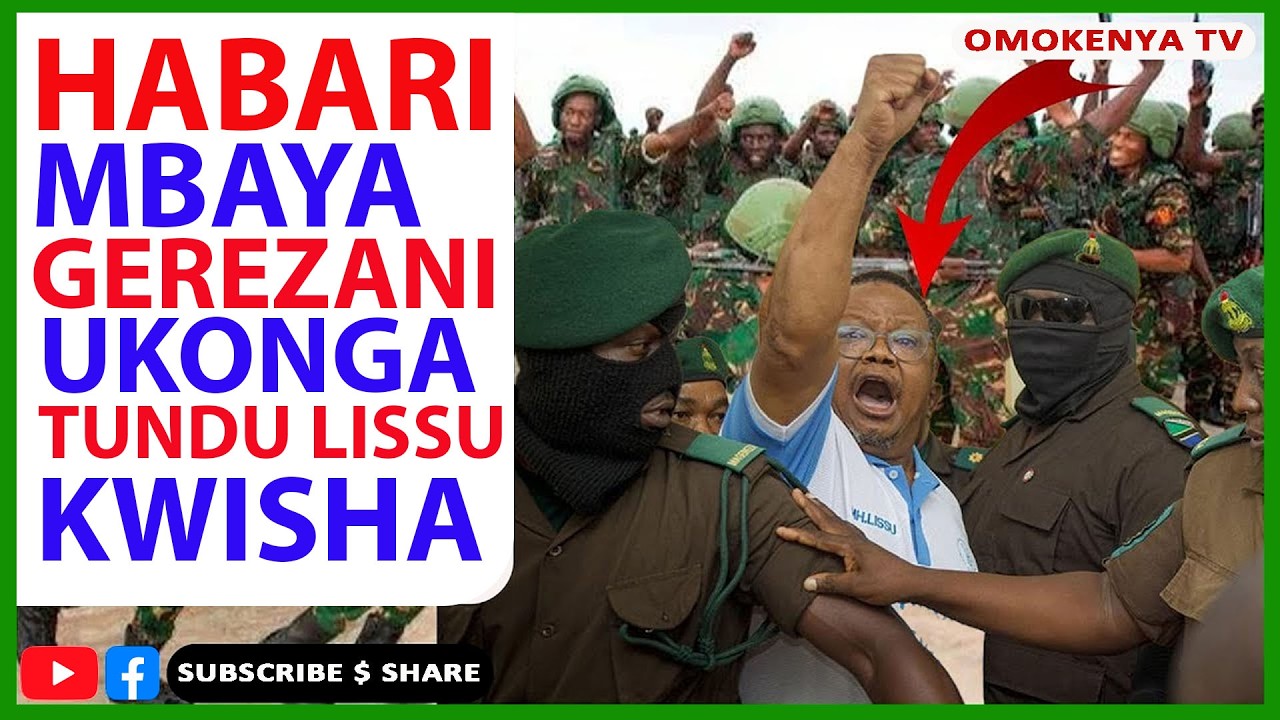 Ni Kubaya: Habari Mbaya Kuhusu Tundu Lissu Kutoka Gereza La Ukonga Yatetemesha Tanzania