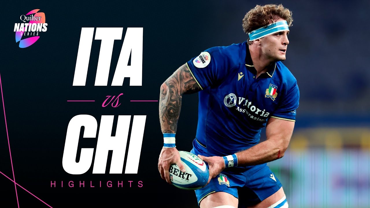 HIGHLIGHTS | Italy v Chile | Hard fought clash in Genoa