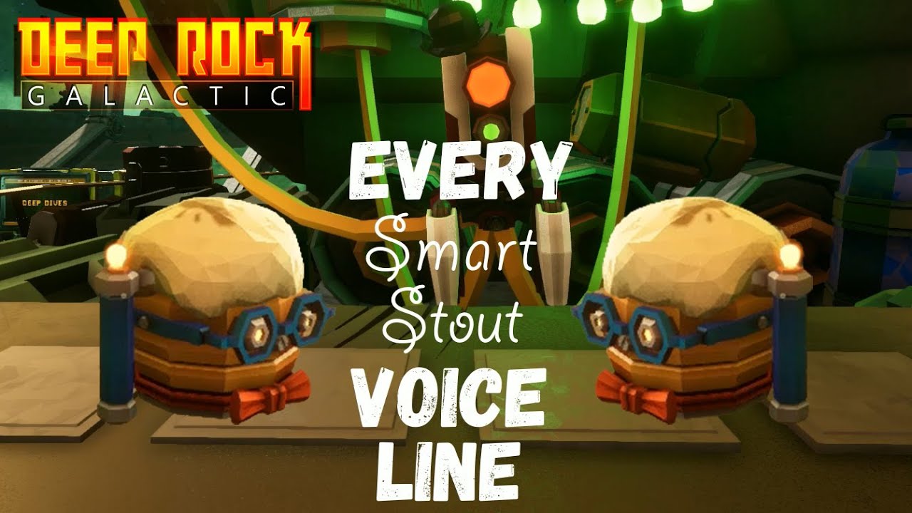 Every 'Smart Stout' Beer Voice Line - Deep Rock Galactic