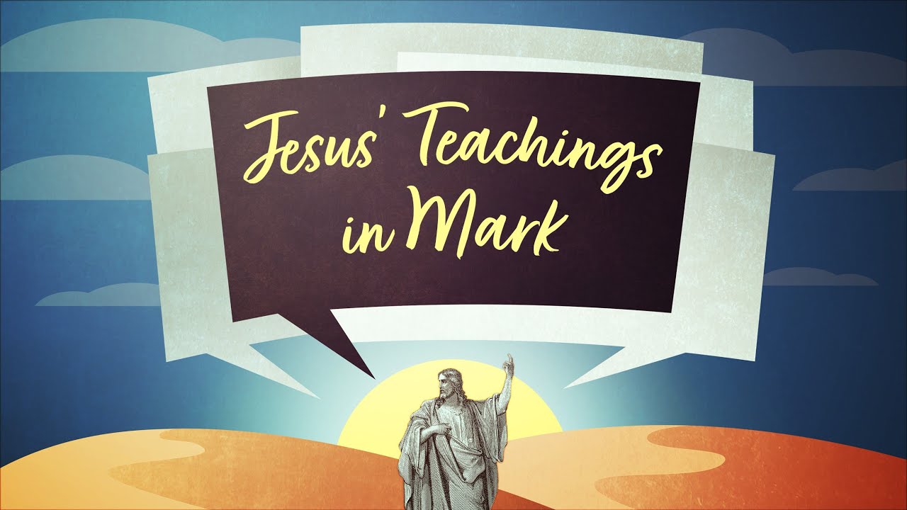 Jesus' Teachings in Mark (Rev Trevor Hudson 9 June 2024)