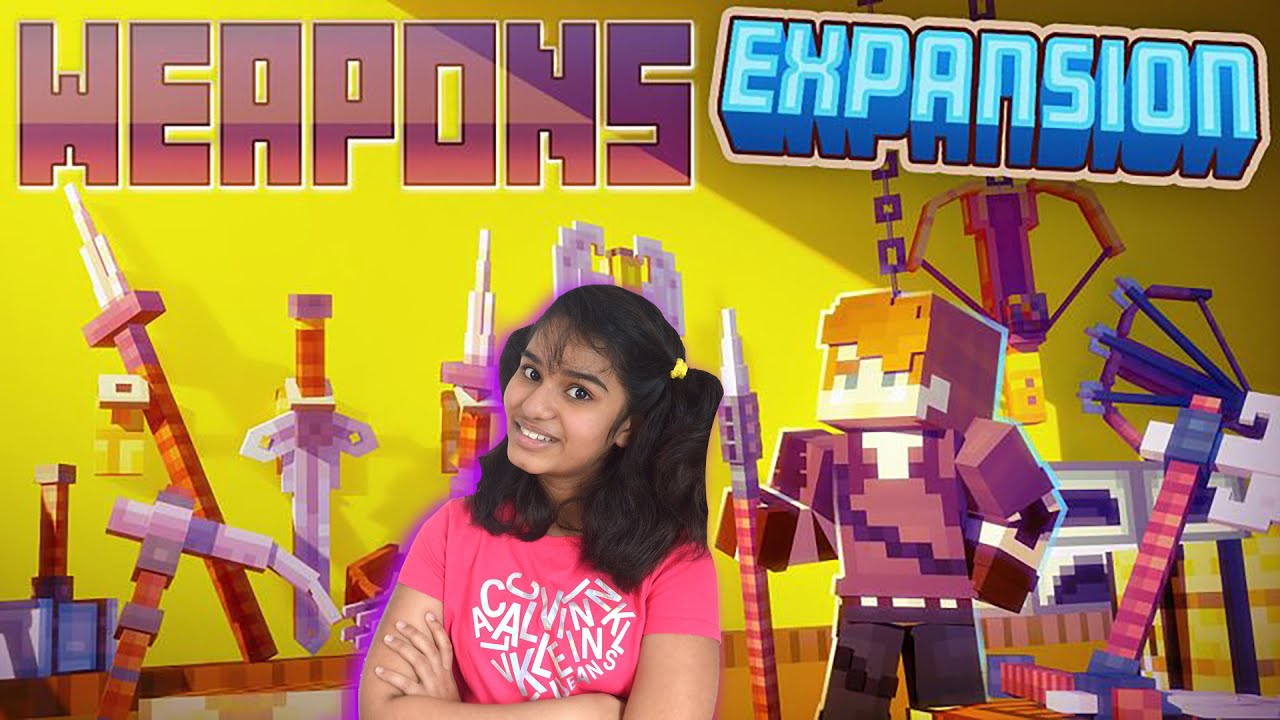 NEW Weapons in Minecraft | Weapons Expansion (New!) A Minecraft Marketplace Map