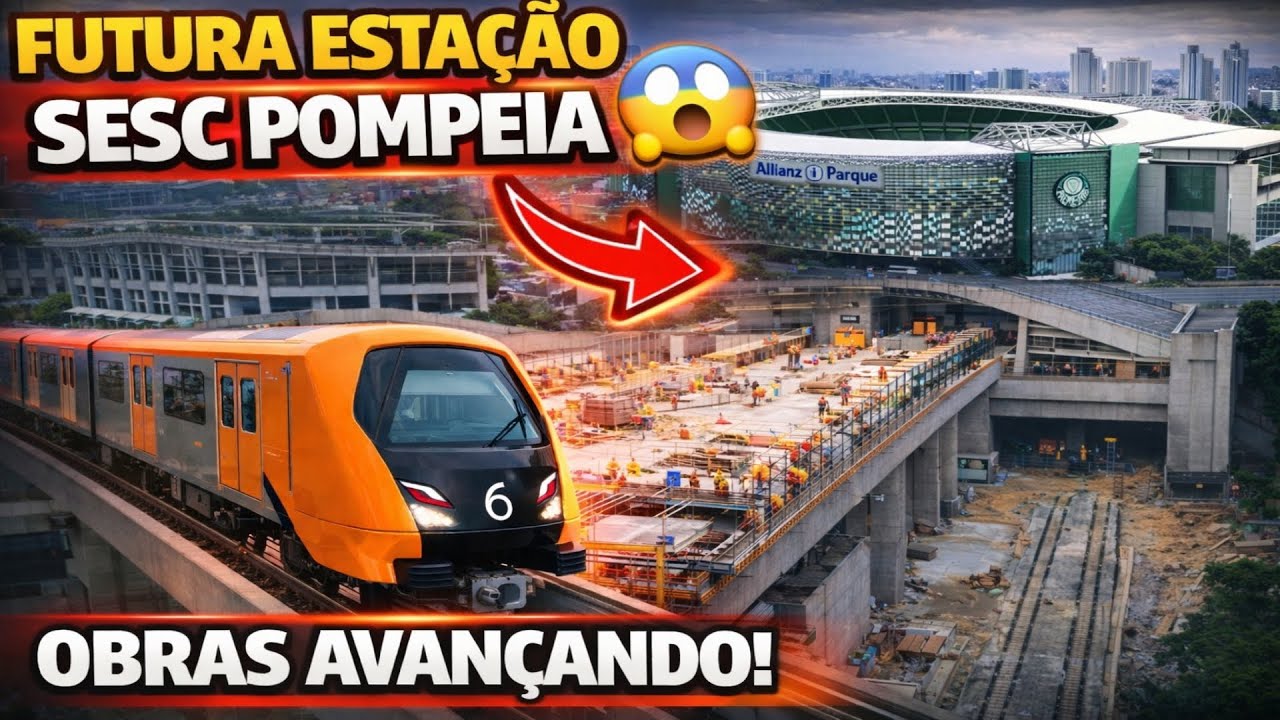 “OLHA O QUE APARECEU NO MEIO DE SÃO PAULO 😳🚇🏟️”
