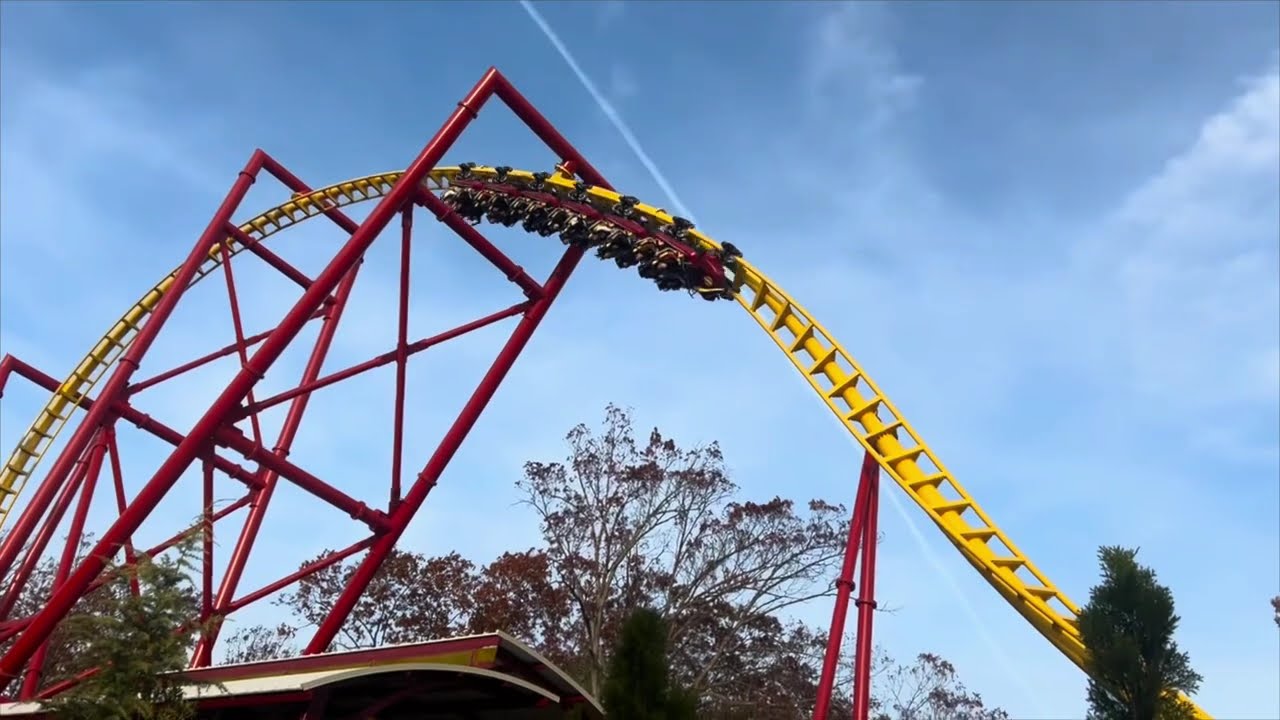 Six Flags Great Adventure 11/7/2025 Park Footage