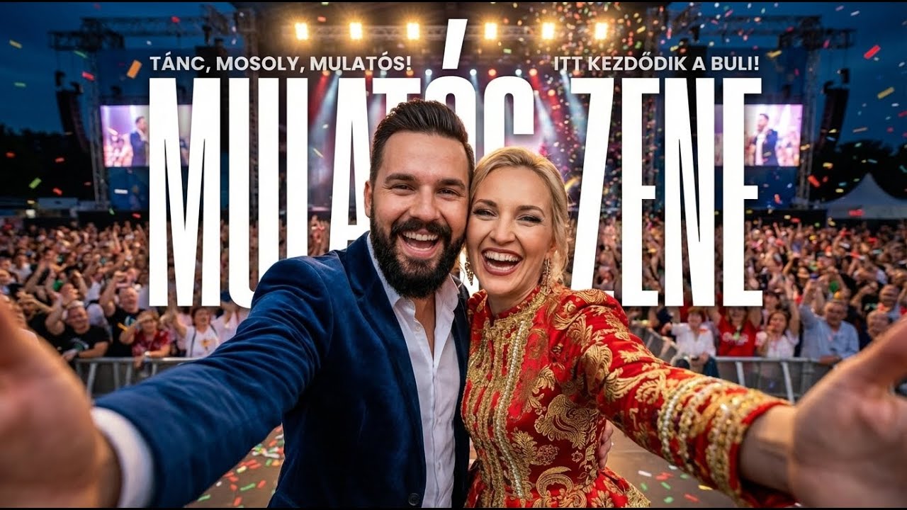 Tánc, Mosoly és Mulatás – Magyar Mulatós Zenék Egyben