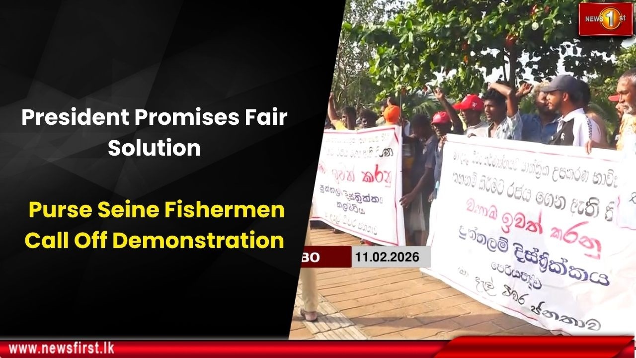 President Promises Fair Solution: Purse Seine Fishermen Call Off Demonstration