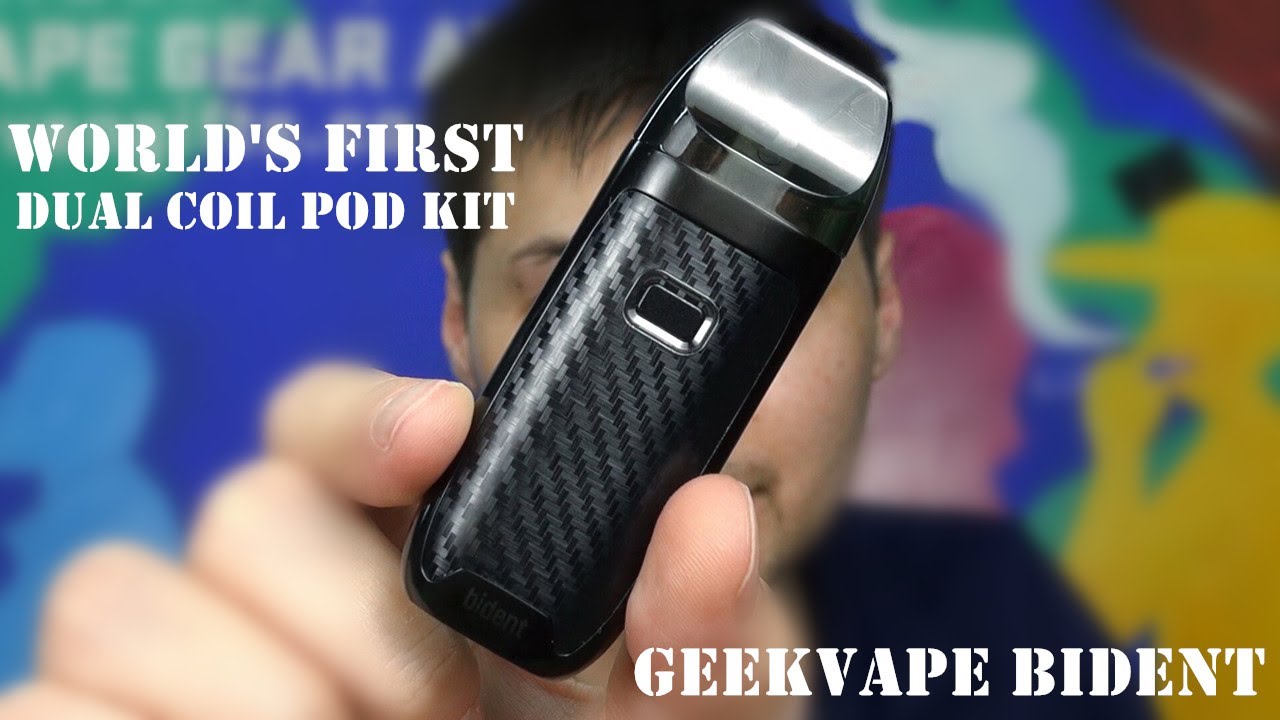 Geekvape Bident 950MAH Pod Kit | DUAL COIL pod system vape
