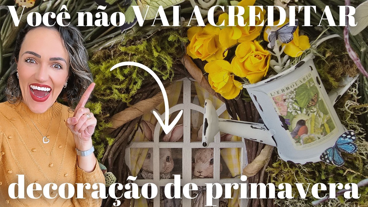 Guirlanda Espetacular gastando quase nada!