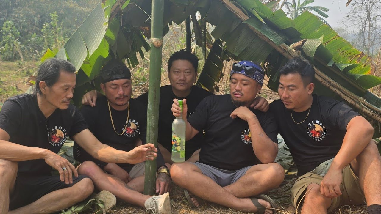 Surviving in the wild with bottle of Vodka @bossmeren1380 @nagalora @sempengineering