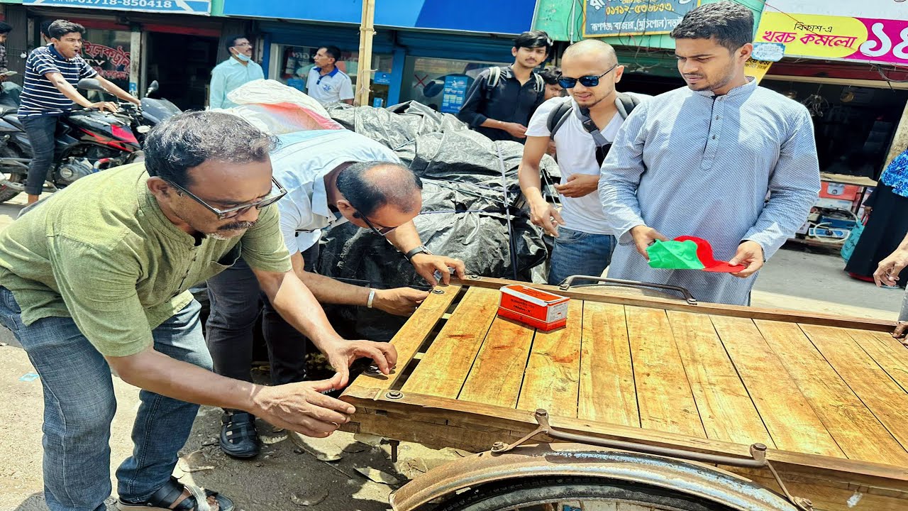 ভ্যানচালকদের মাঝে সচেতনতা সৃষ্টি করলো &rsquo;স্বপ্নের খোঁজে&rsquo; _ Daily news bd.Online