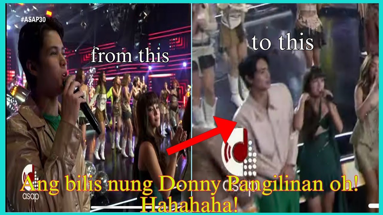 DONNY nilapitan si BELLE sa gitna ng performance😍😍Donny 