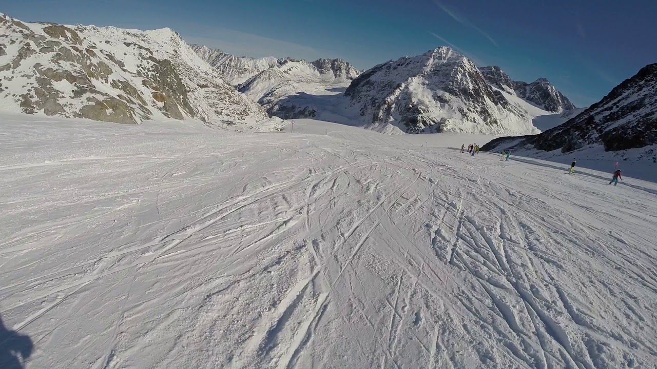 Skifahren Mittelbergjoch, Pitztaler Gletscher