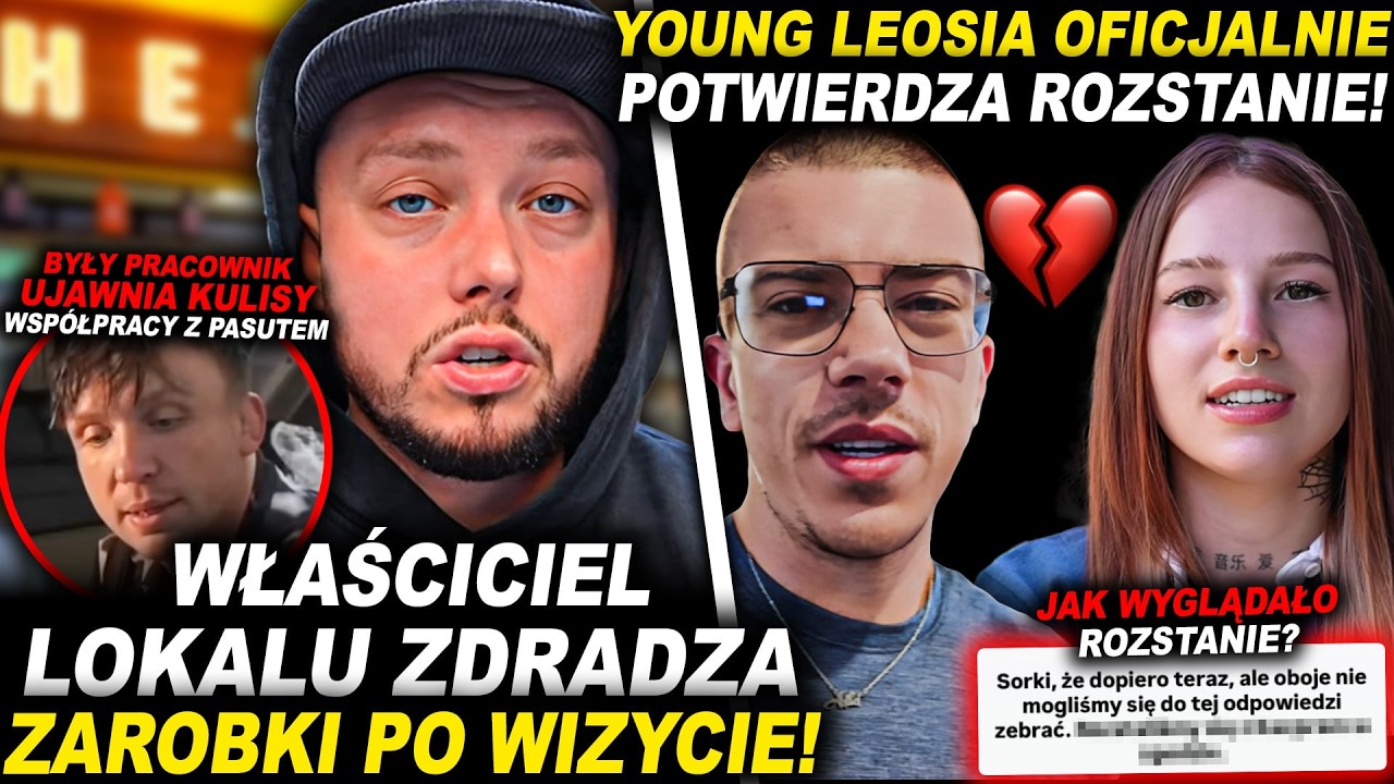 KACPER BLONSKY KOMENTUJE ROZSTANIE?! (KSIĄŻULO, YOUNG LEOSIA, PASUT, KANAŁ ZERO)