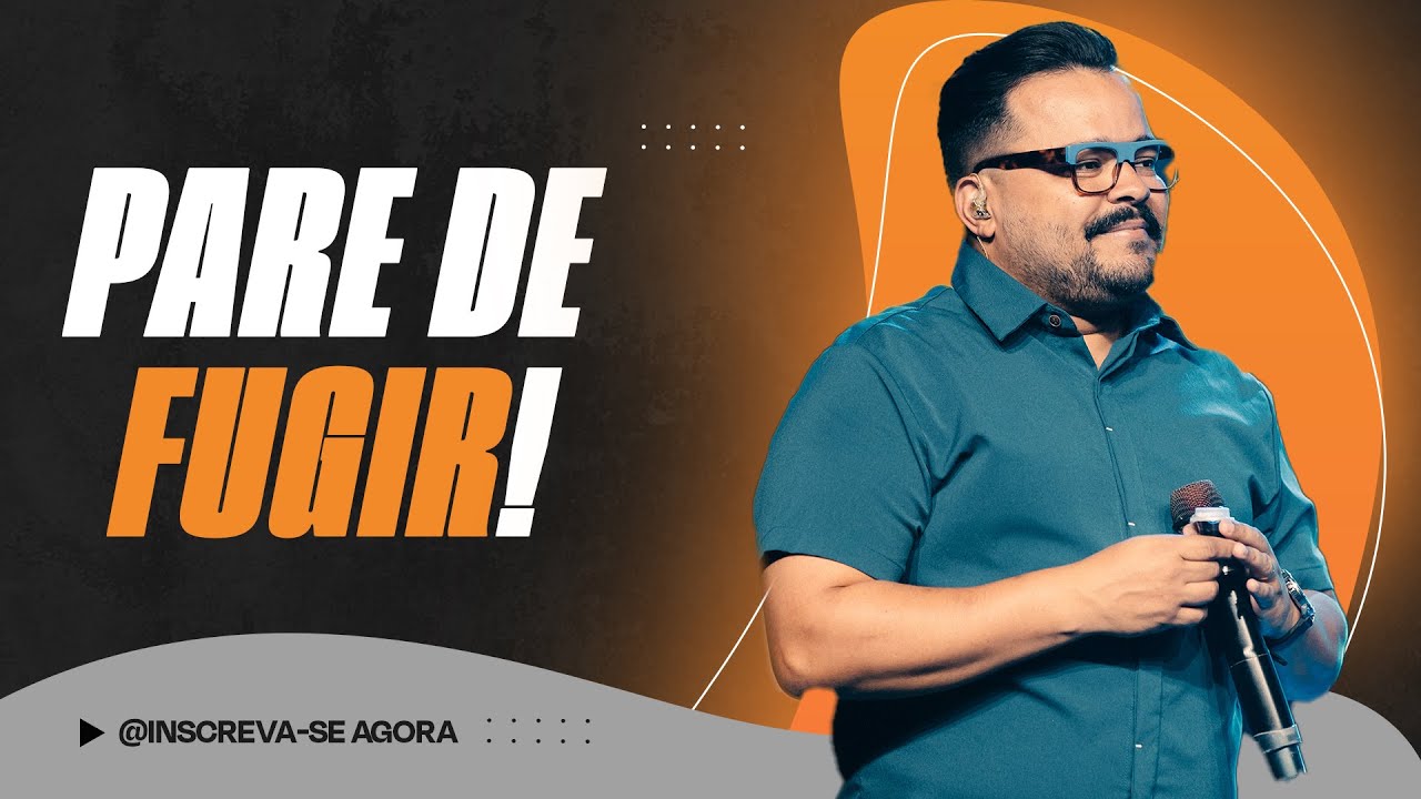 N&Atilde;O &Eacute; HORA DE FUGIR | Pastor Leandrinho