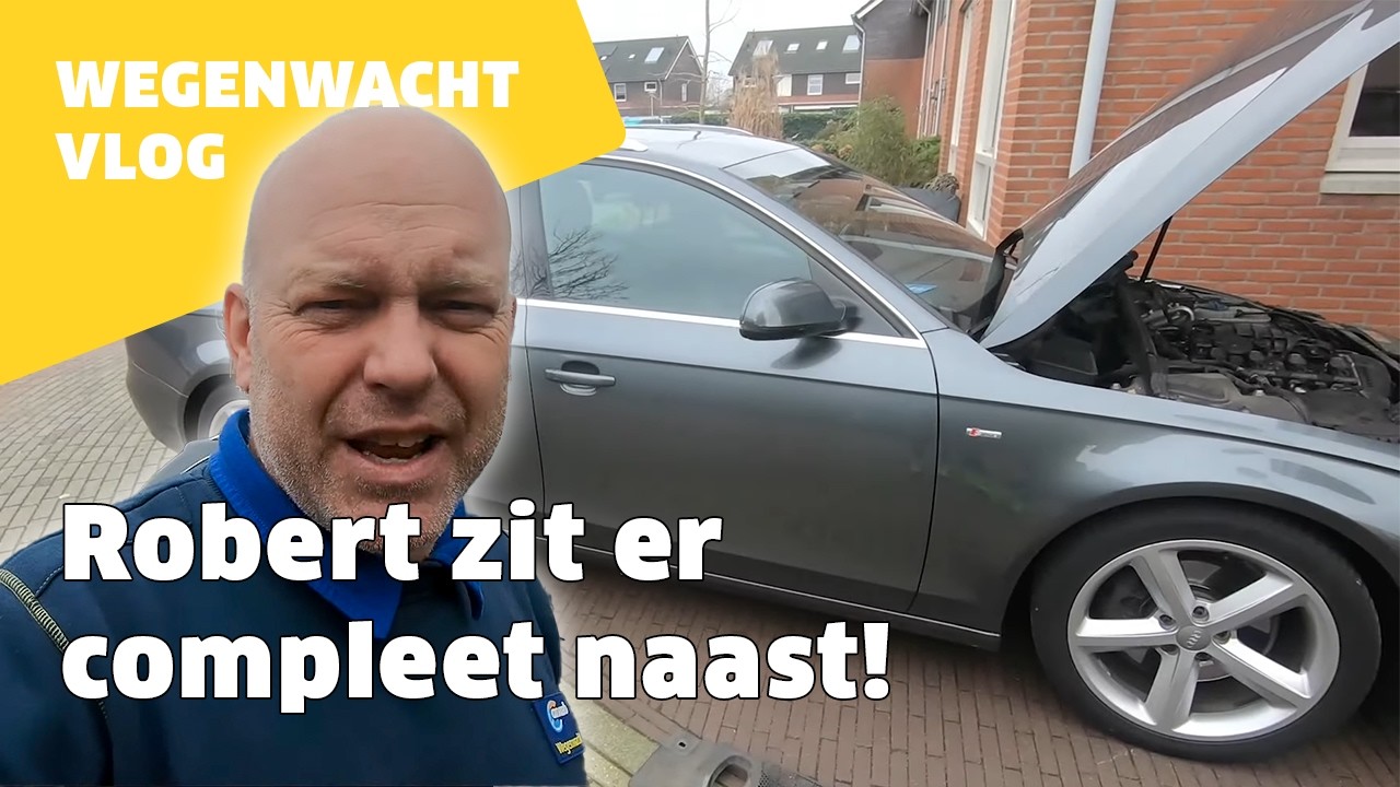 Audi A4 stinkt naar benzine en start niet!🧐