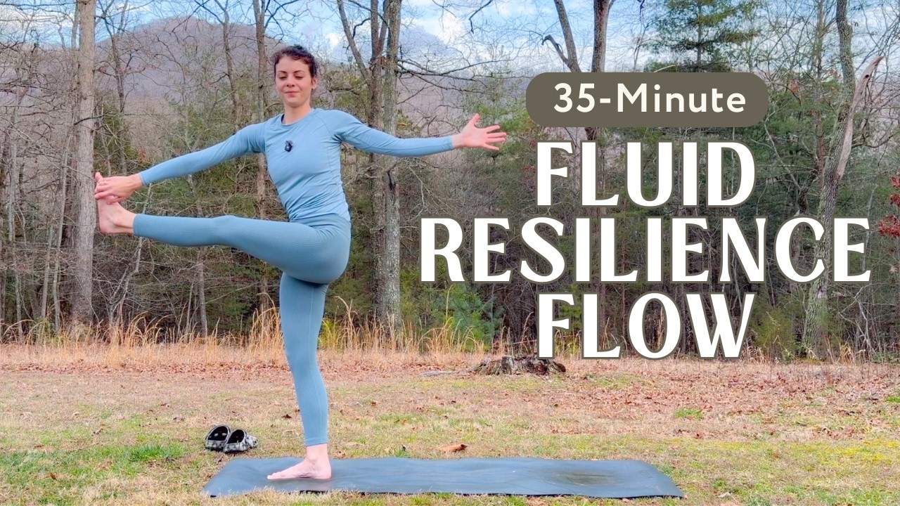 35-Minute Creative + Fluid Strength Vinyasa Flow | Build Resilience + Deep Stretch