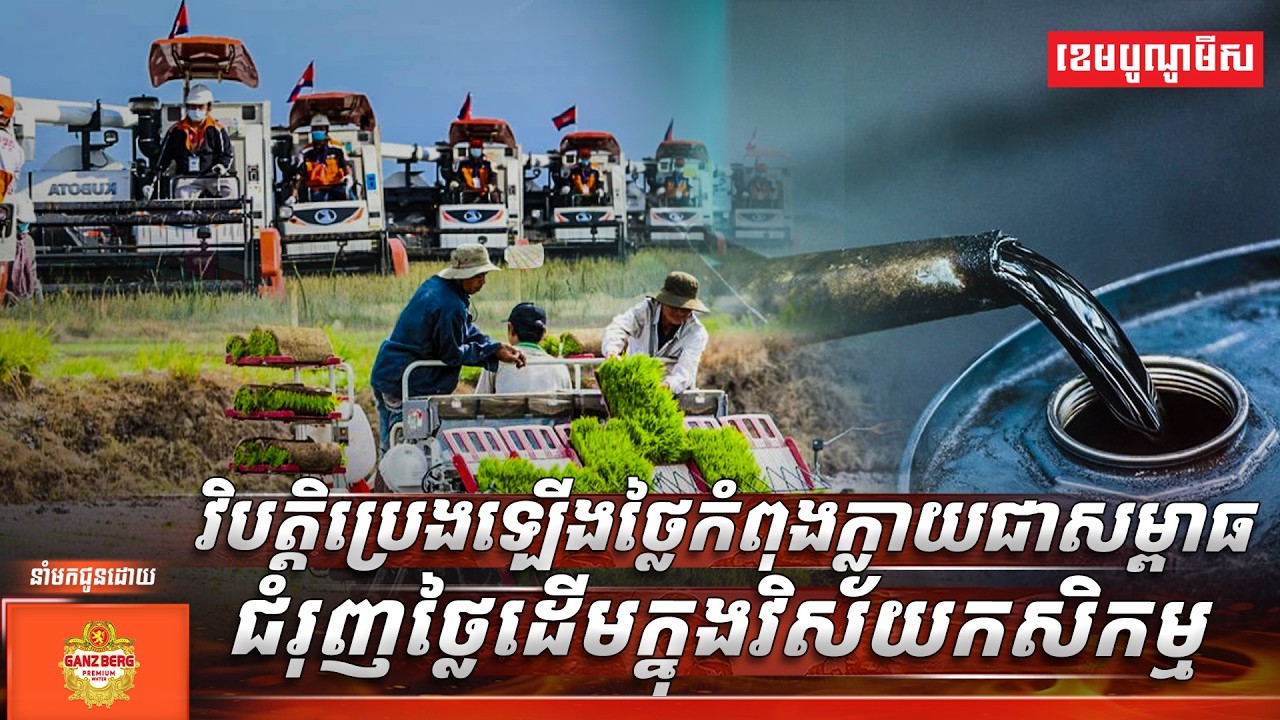វិបត្តិប្រេងឡើងថ្លៃកំពុងក្លាយជាសម្ពាធជំរុញថ្លៃដើមក្នុងវិស័យកសិកម្ម