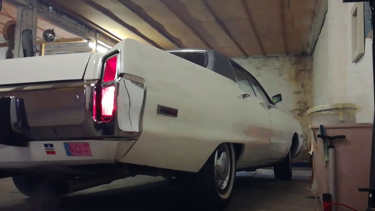 1973 Chrysler 6.6l Cold Start