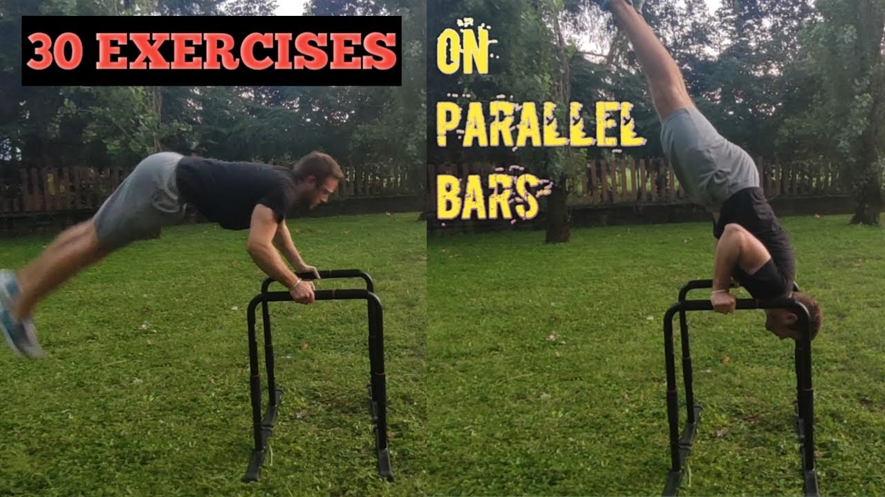 TOP 30 EXERCISES ON PARALLEL BARS // Train all your body!
