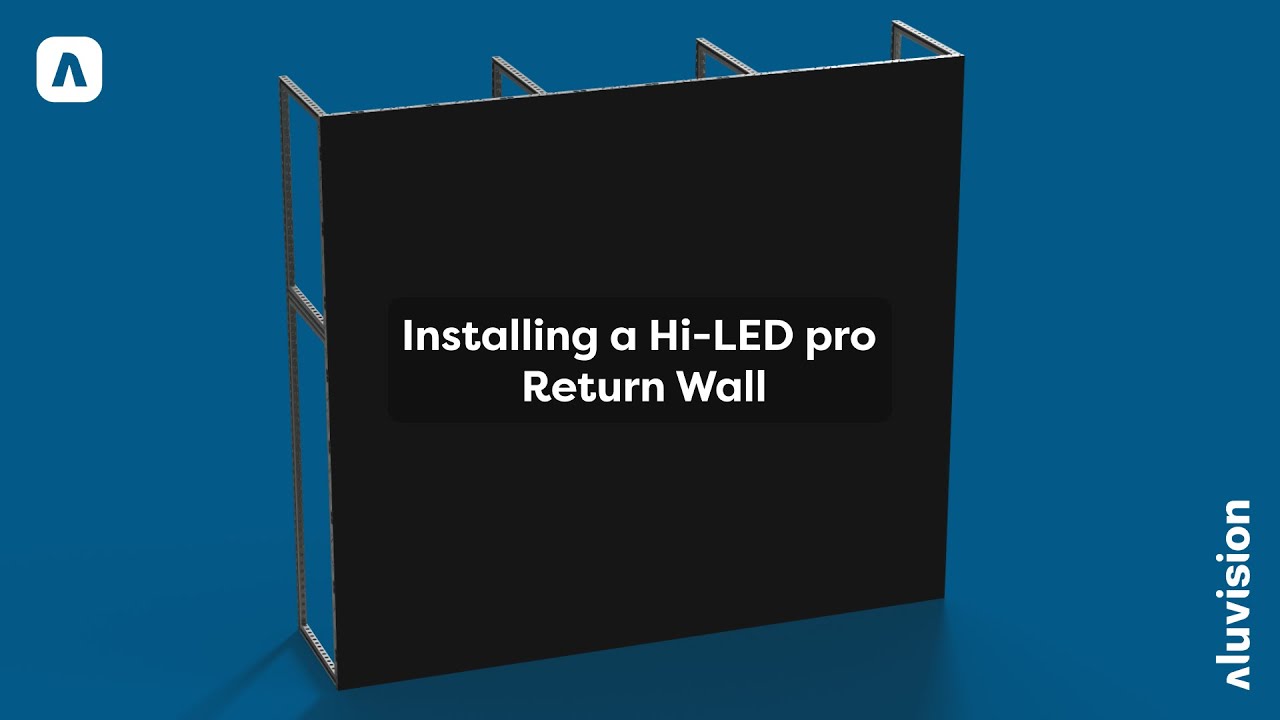 Installing a Hi LED pro Return Wall