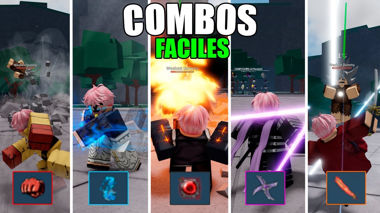 COMBOS ONE SHOT FACILES CON TODOS LOS PERSONAJES 🔥| Campos de Batalla mas fuertes 😮🔥