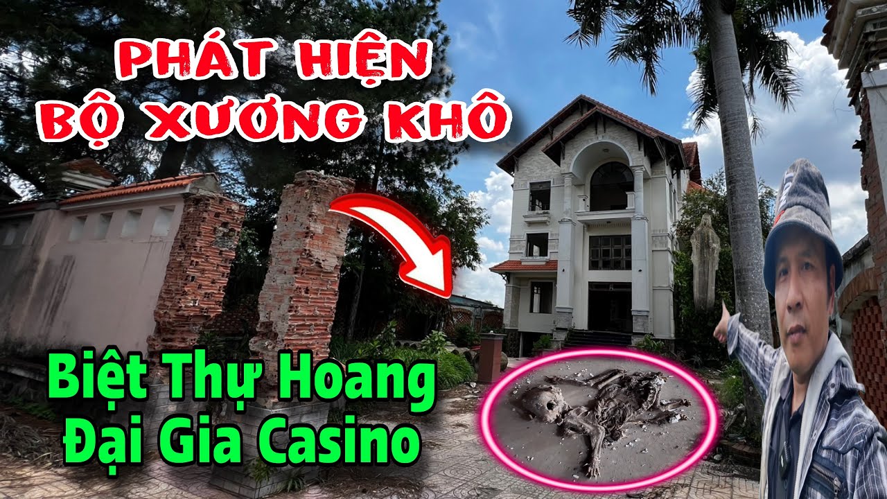 Phát hiện bộ xương khô trong biệt thự bỏ hoang