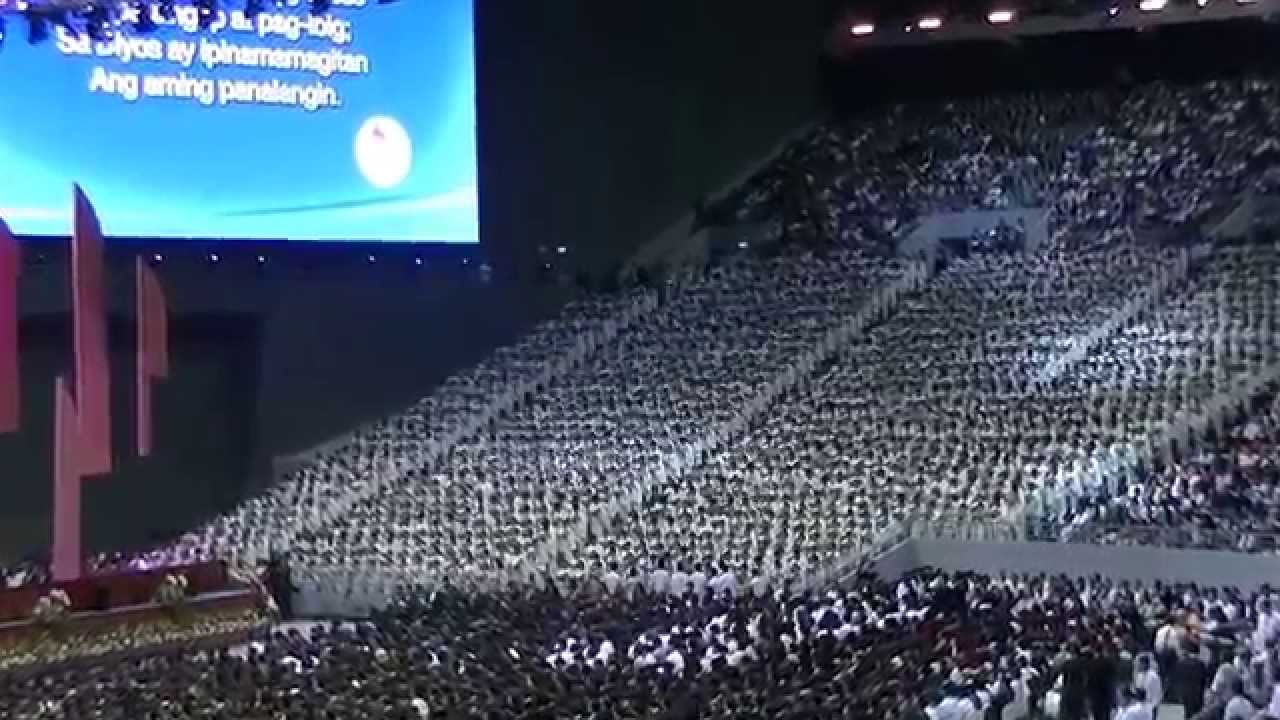 Iglesia Ni Cristo Centennial Celebration Choir winning Guinness Book World Records