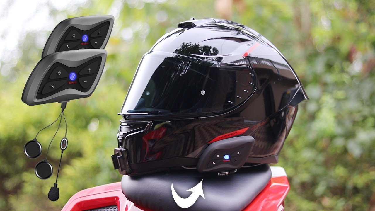 Teleheer T6 Plus Helmet Bluetooth Intercom