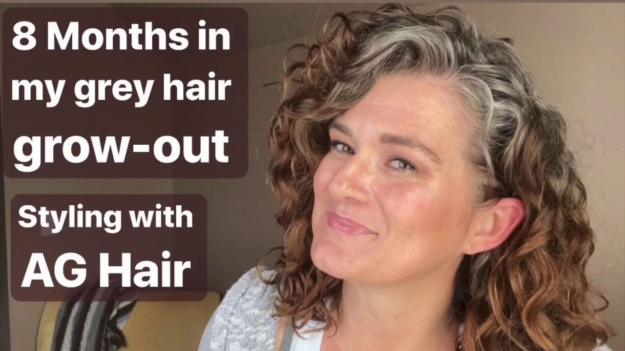8 Months In My Grey Hair Grow-Out
