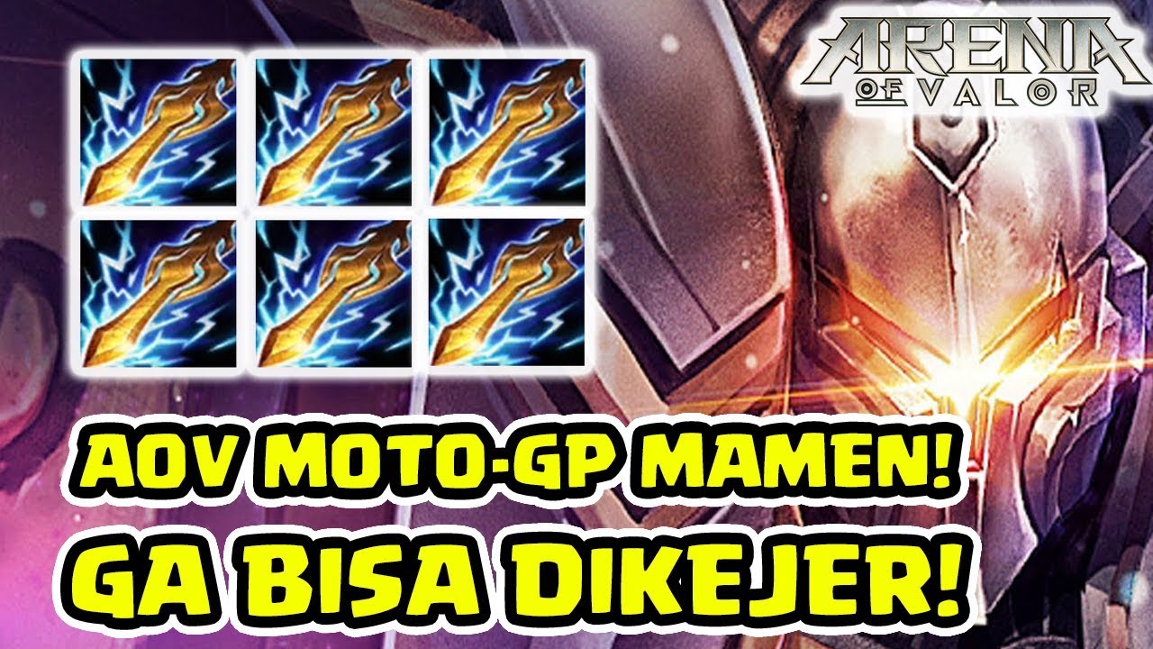 Arena of Valor WTF Build! OMEGA MAX MOVESPEED! JUARA MOTO-GP 2017!