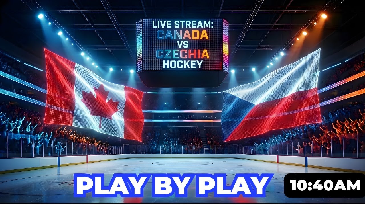 LIVE: Canada vs Czechia | McDavid vs Pastrnak | 2026 Olympic Hockey QUARTER-FINALS