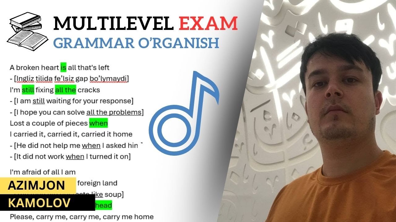 Multilevel Videolar Grammartikani Yaxshilash Oson Yo'li