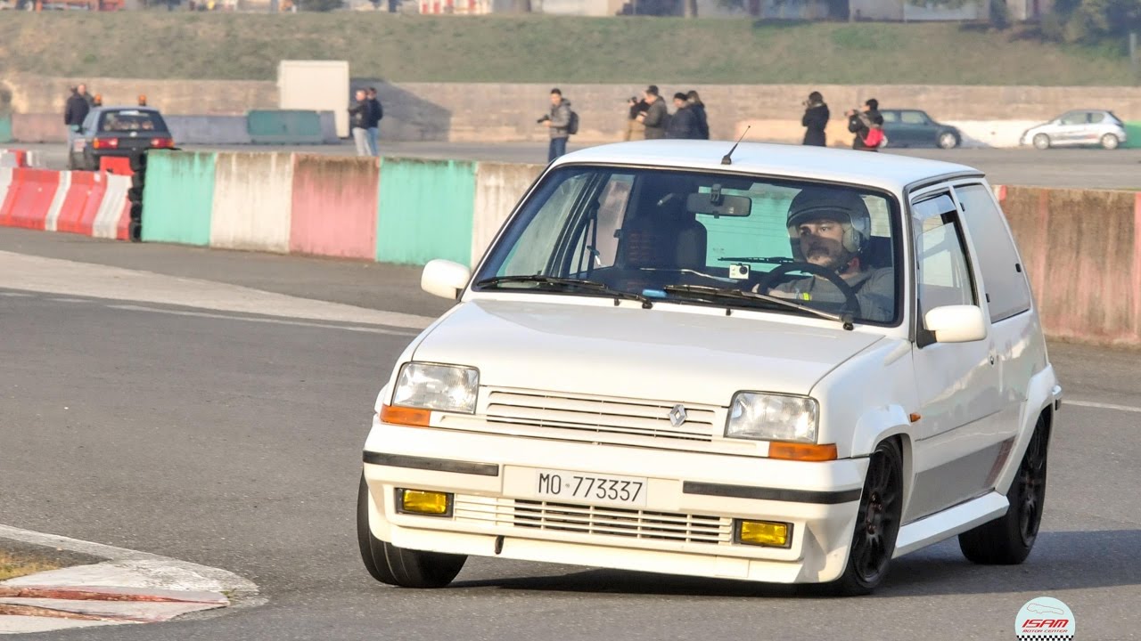 Renault 5 gt turbo ISAM Aprile 2016 collaudo power shift