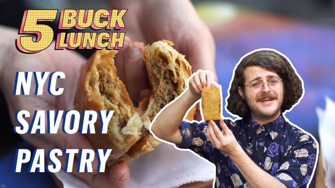 The Best Haitian Patty in NYC || 5 Buck Lunch