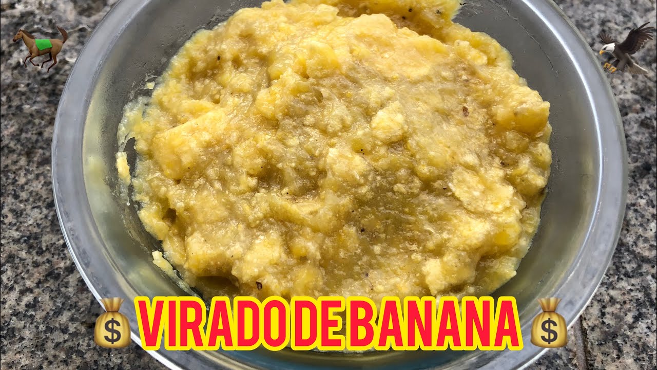 Receita de VIRADO DE BANANA