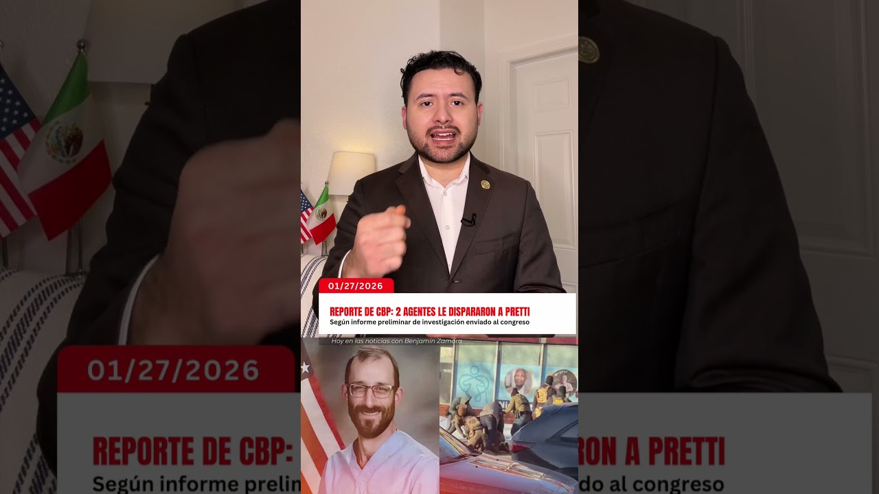Reporte al congreso revela que 2 agentes de CBP dispararon contra Alex Pretti