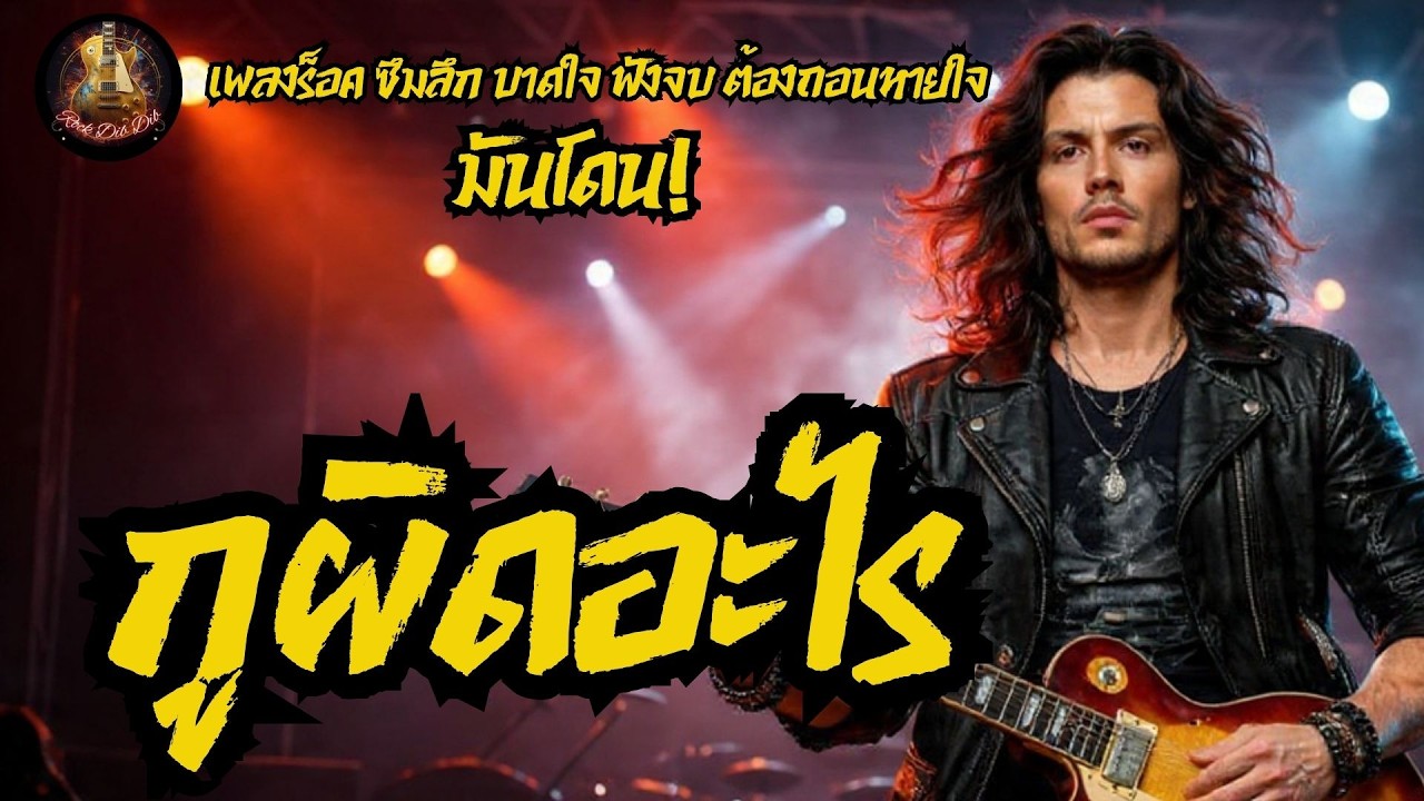 กูผิดอะไร 😞 เพลงร็อค อกหัก ซึมลึก ฟังตอนกลางคืนยิ่งเจ็บ 💔เพลงมันโดน 🔥 ร็อกดิบดิบ:RockDibDib🎯