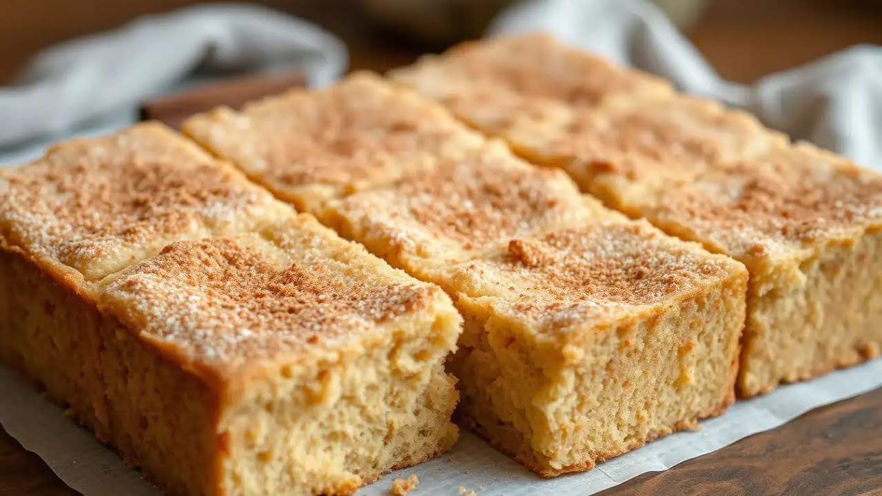 Protein Gluten Free Cinnamon Squares - 60 cals/5g protein per square