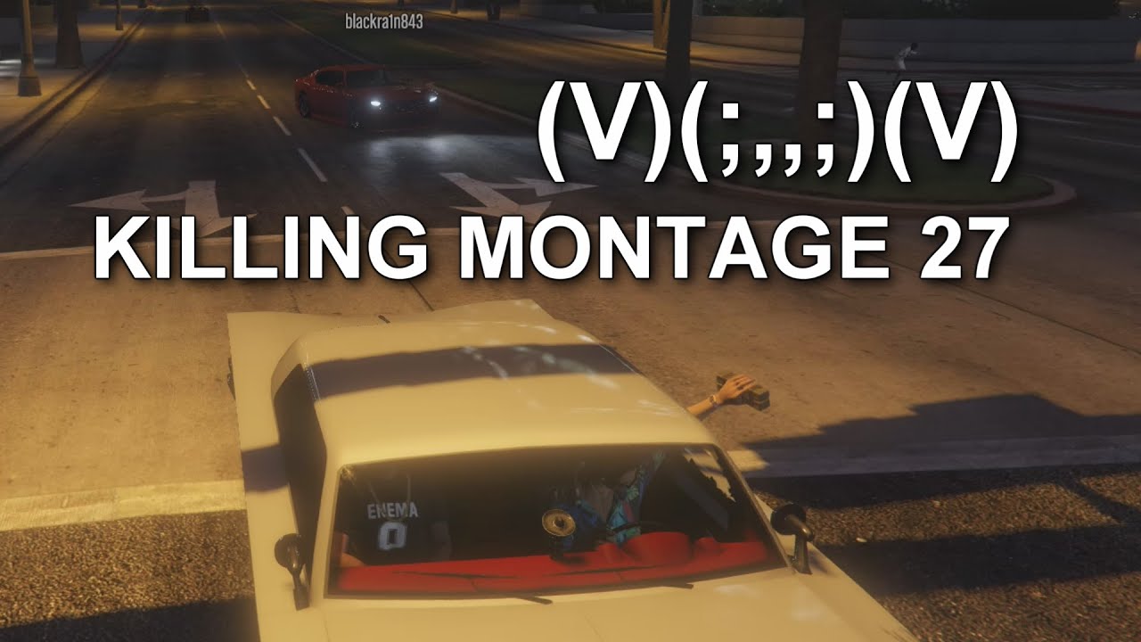 GTA Online Free Roam Killing Montage 27