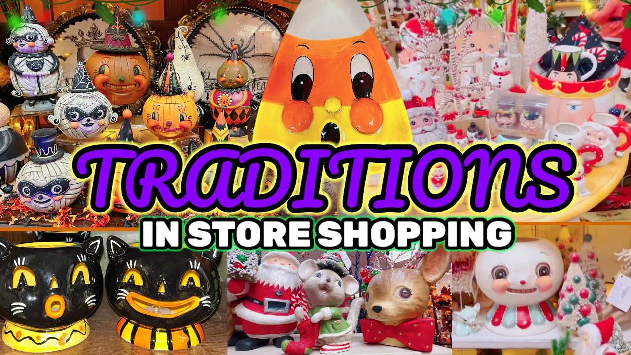 🎅🏻TRADITIONS “IN STORE” SHOP WITH ME! JOHANNA PARKER WONDERLAND! CHRISTMAS, HALLOWEEN, THANKSGIVING!
