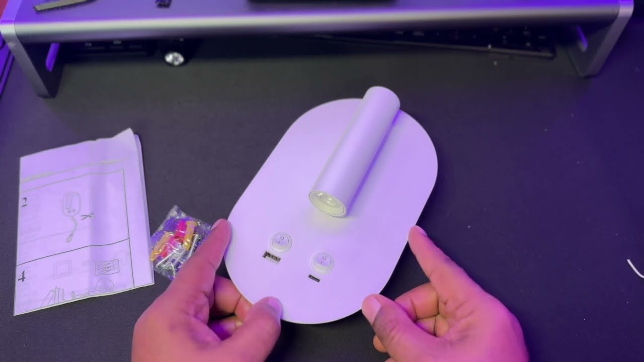 Wall Lamp Plug in Hardwired 2 in 1