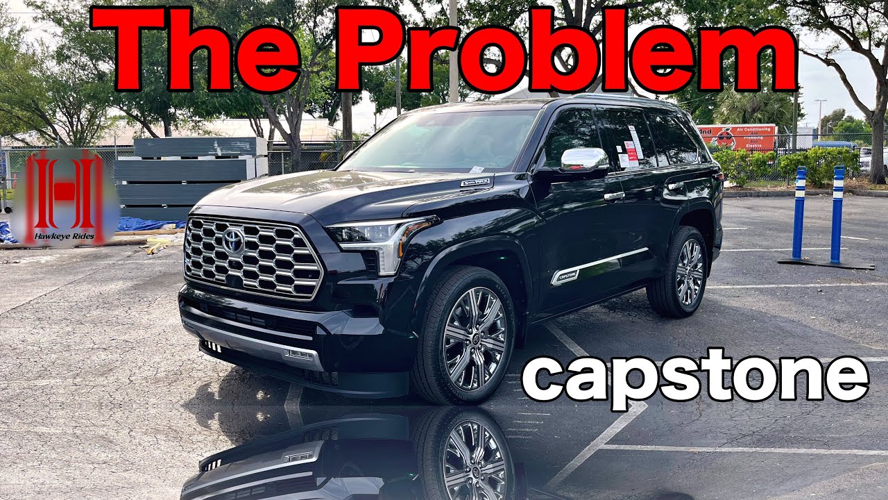 У Toyota Sequoia Capstone 2024 года есть одна большая проблема: все характеристики и тест-драйв