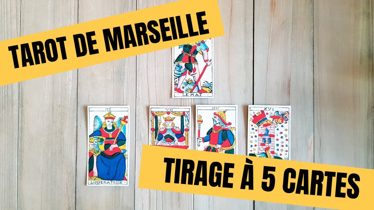 🎓 Apprendre le Tarot 🎓 Tirage à 5 cartes