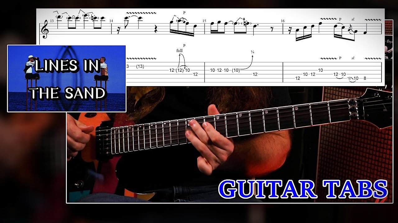 (Dream Theater TABS) Lines in the Sand HARD PARTS + SOLO