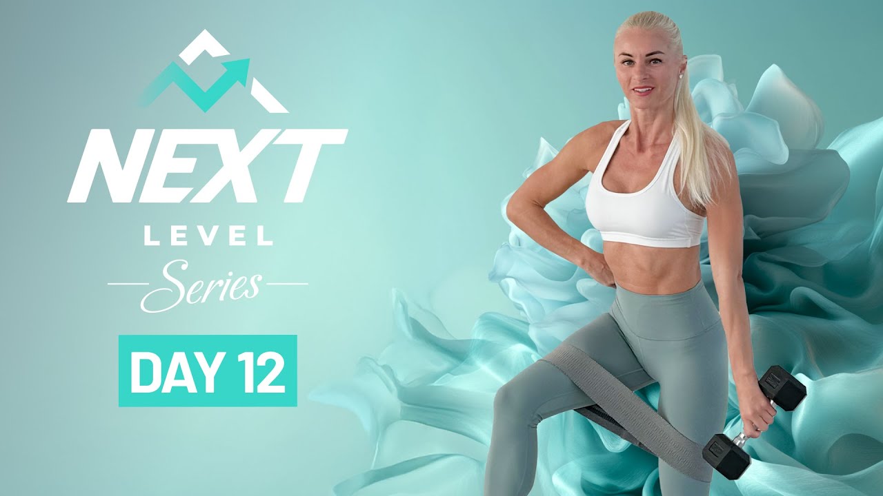 40 Min Legs & Glutes Burnout with Dumbbells - 45/15 | NEXT LEVEL Series - Day 12
