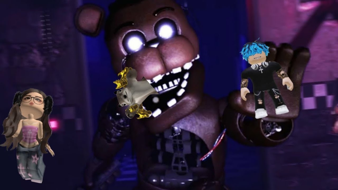 Joguei o jogo do freddy com minhas amigas 