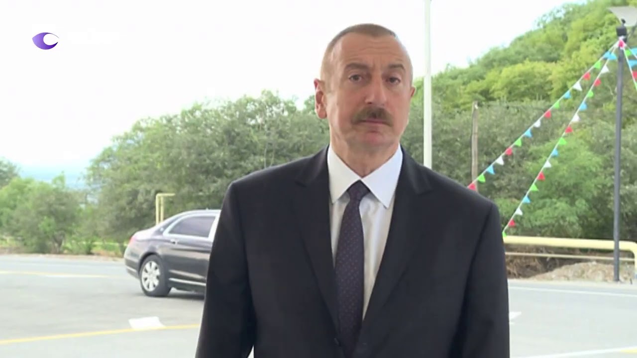 Prezident İlham Əliyev Balakən, Şəki və Qəbələ rayonlarında səfərdə olub