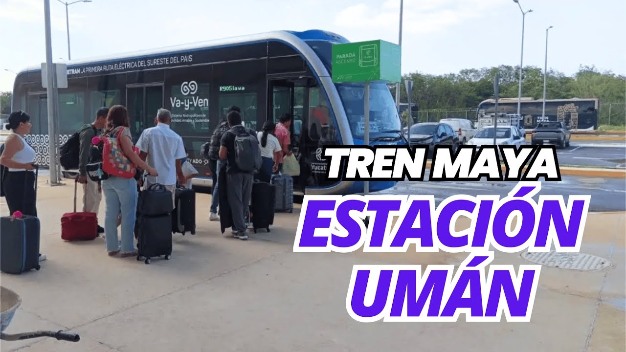 TREN MAYA: Un vistazo a la estación en Umán Yucatán