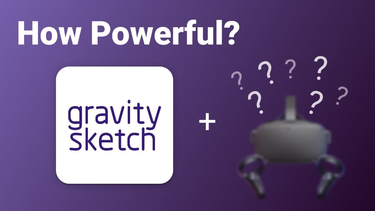 Gravity Sketch on Oculus Quest: Industrial Design Demo and Tutorial