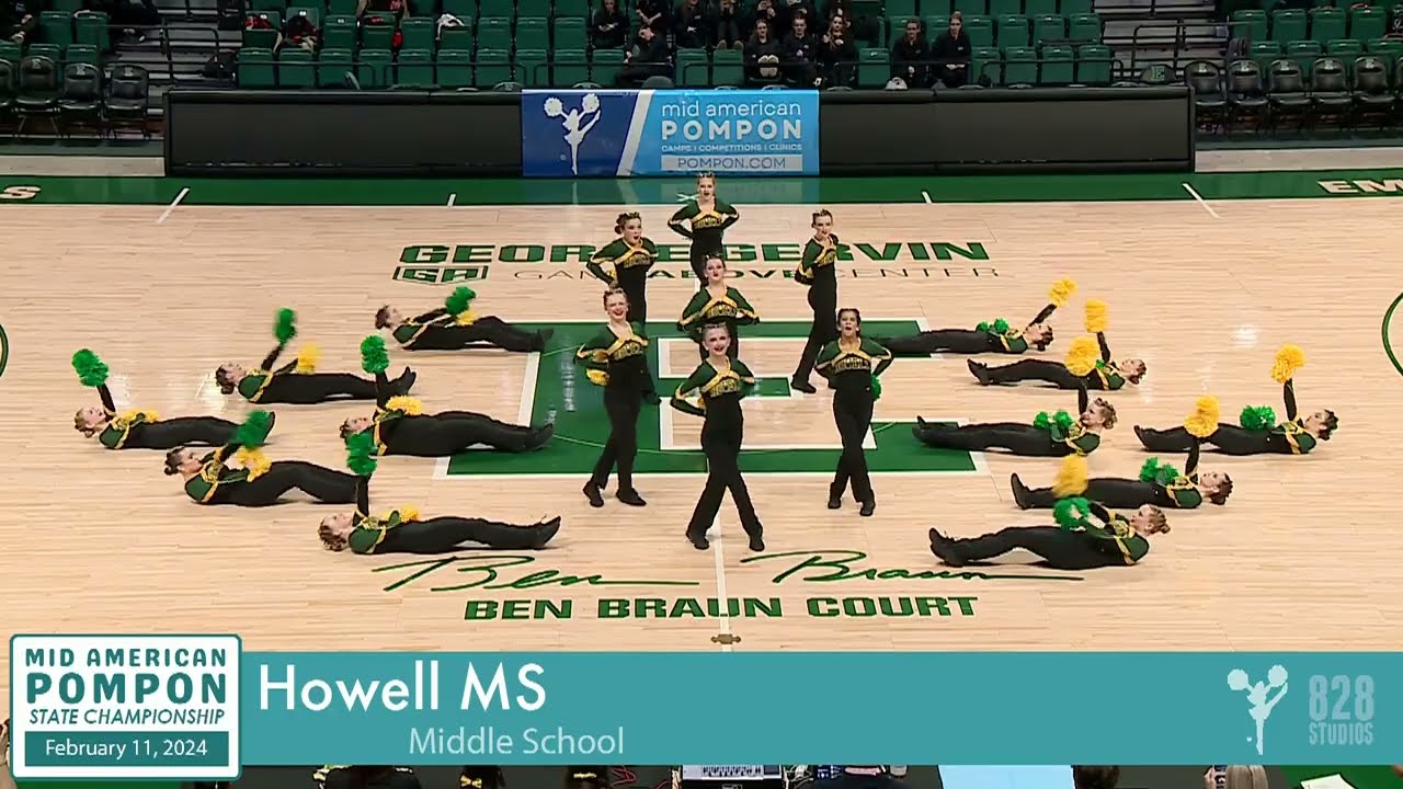 Howell Middle School Pom States 2024